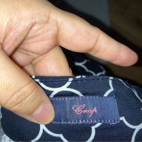 St John's Bay Women’s Black/White Capris | Size12 | Beach,Boho, Y2K - Picture 7 of 13